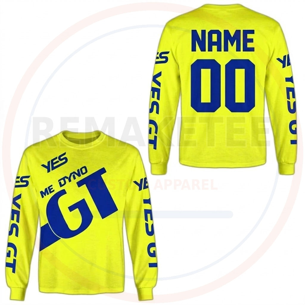 RemakeTee GT Custom Vintage Retro BMX Racing Jersey 969