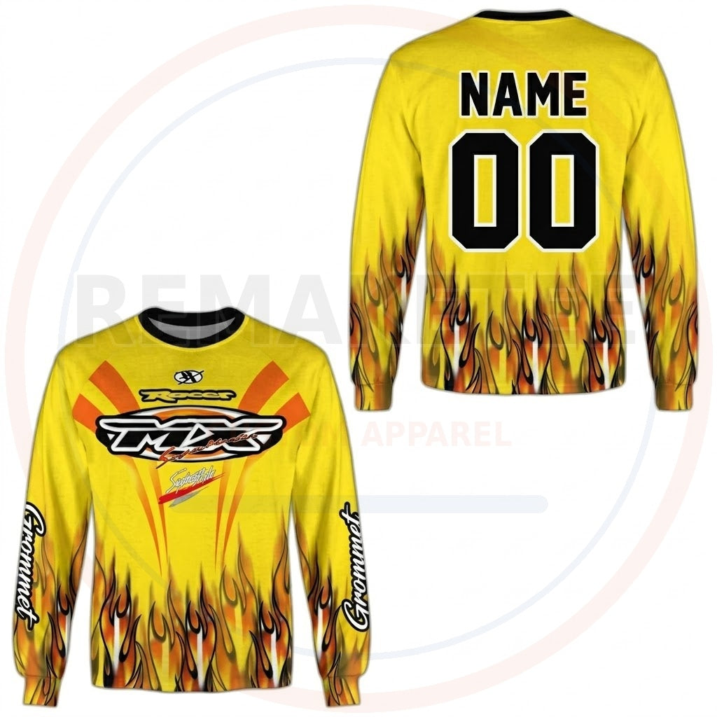 RemakeTee Custom Vintage Retro BMX Racing Jersey 960