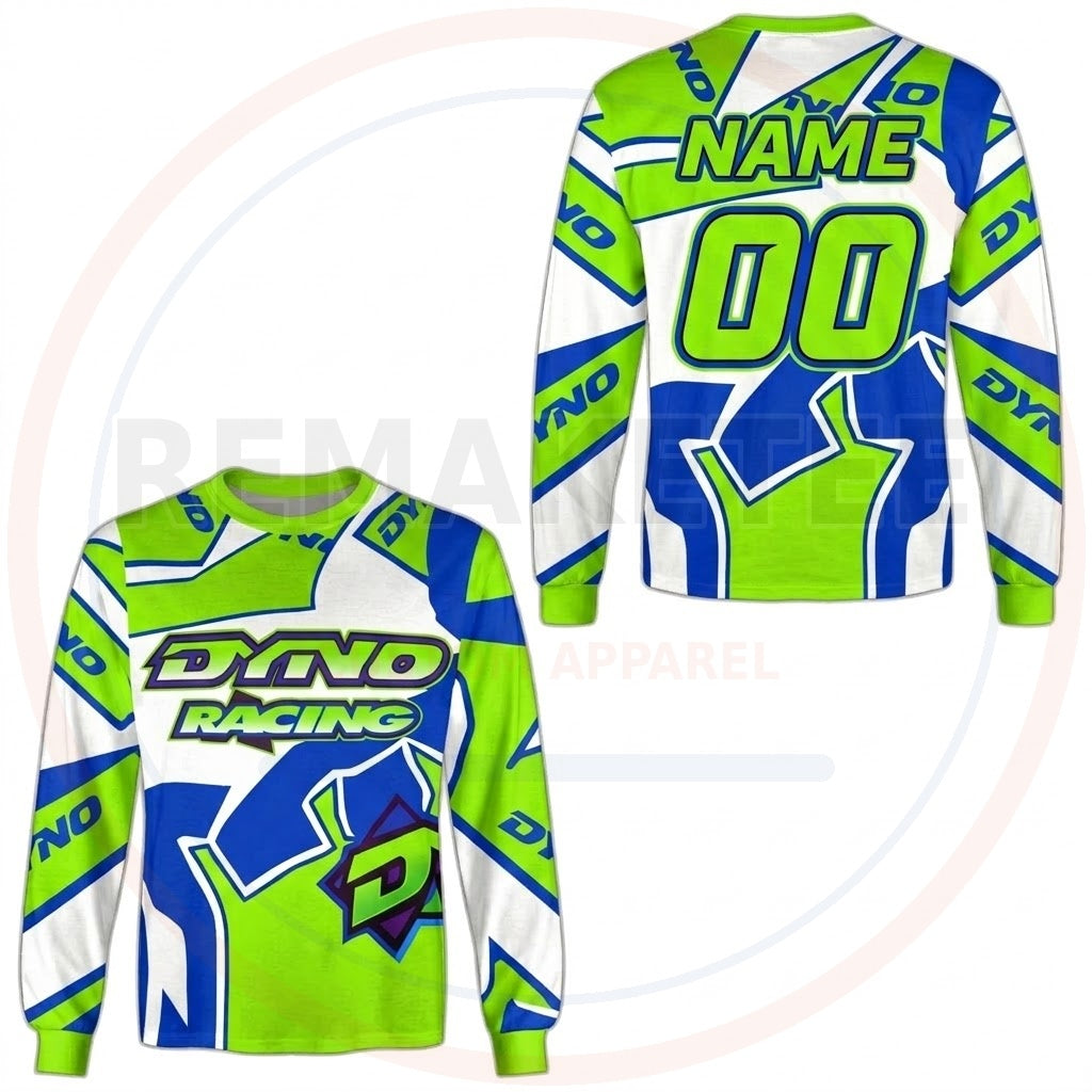 RemakeTee Dyno Custom Vintage Retro BMX Racing Jersey 941