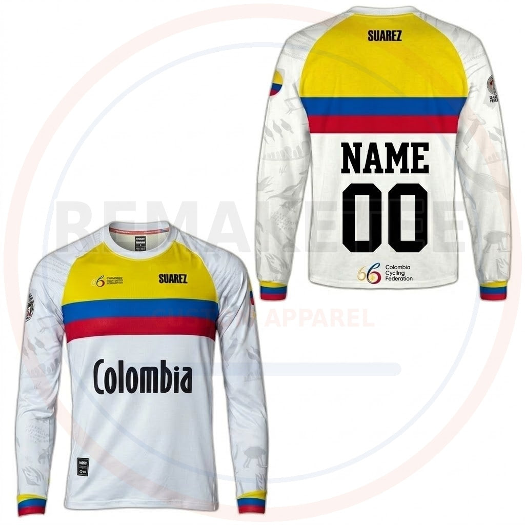 RemakeTee Colombia Custom Vintage Retro BMX Racing Jersey 938