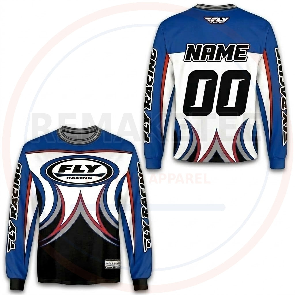RemakeTee Fly racing Custom Vintage Retro BMX Racing Jersey 933