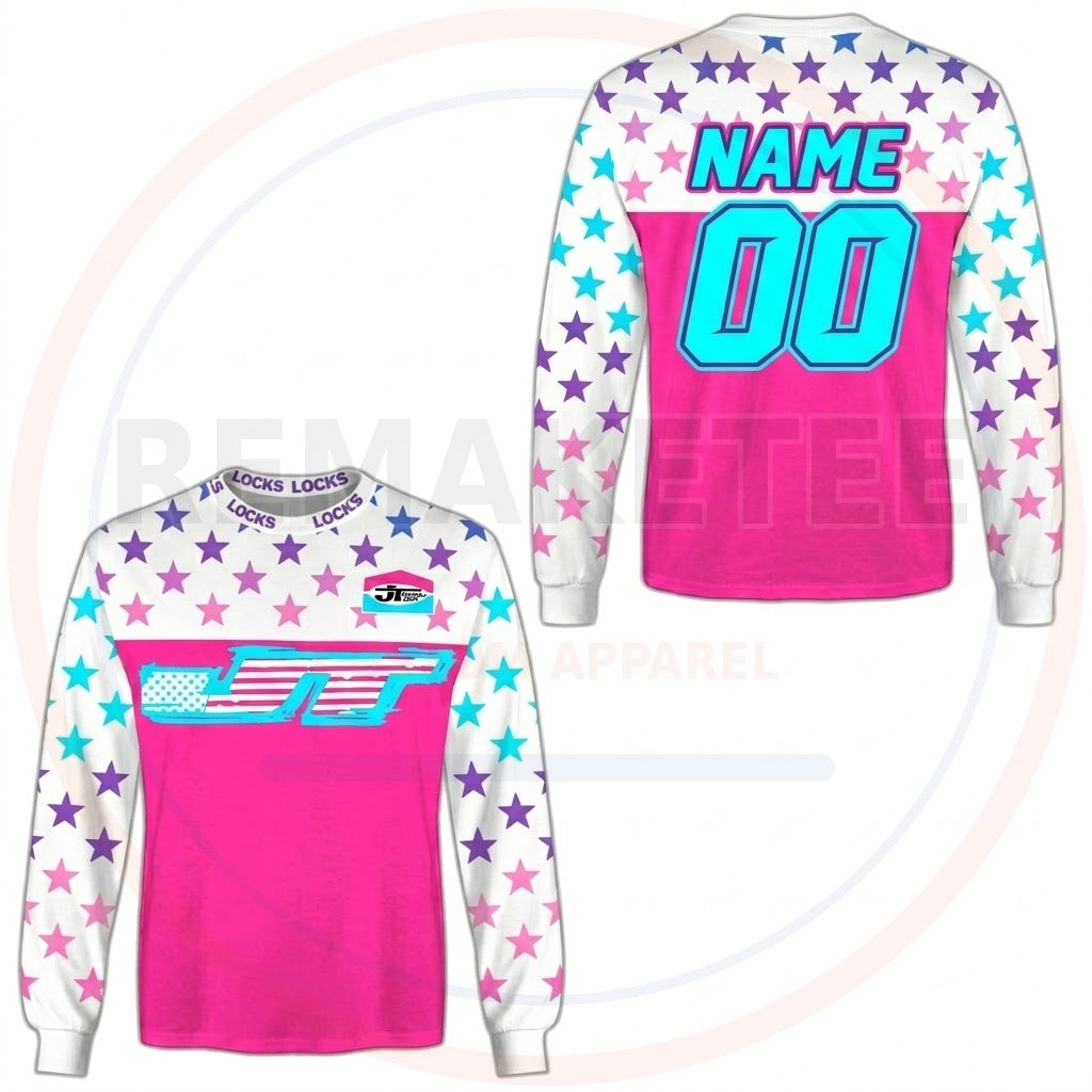 RemakeTee JT Custom Vintage Retro BMX Racing Jersey 930