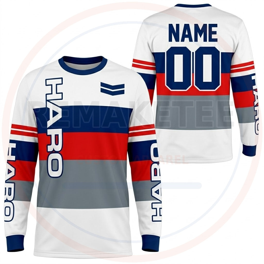 RemakeTee Haro Custom Vintage Retro BMX Racing Jersey 929