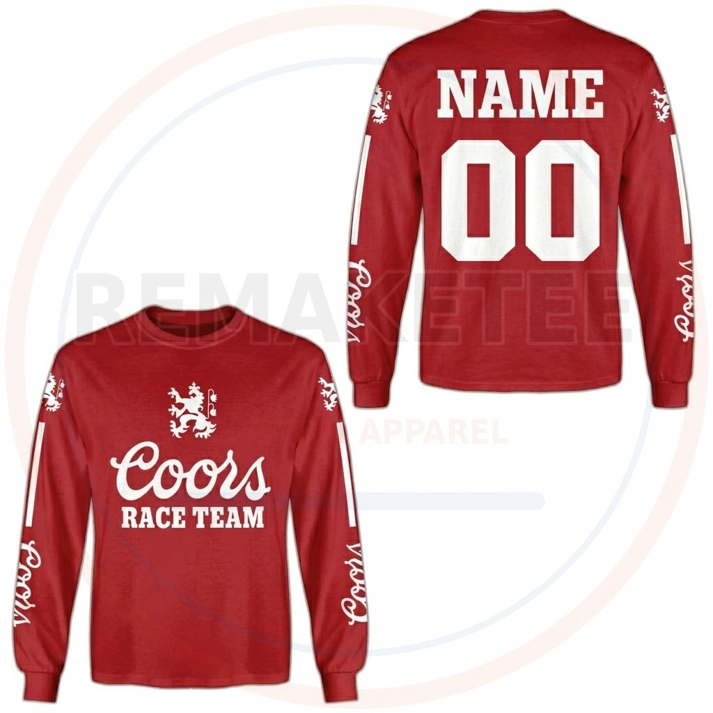 RemakeTee Coors Custom Vintage Retro BMX Racing Jersey 928