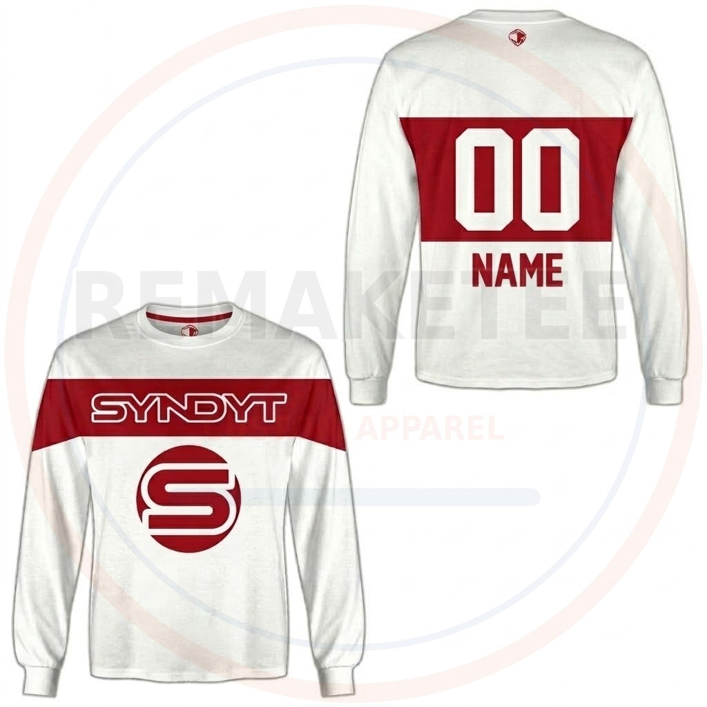 RemakeTee Syndyt Custom Vintage Retro BMX Racing Jersey 926