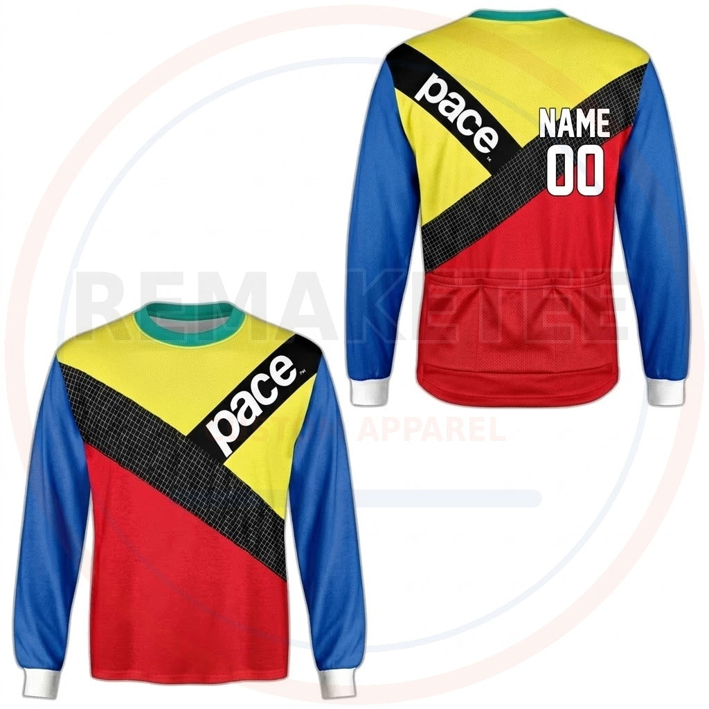 RemakeTee Pace Custom Vintage Retro BMX Racing Jersey 917