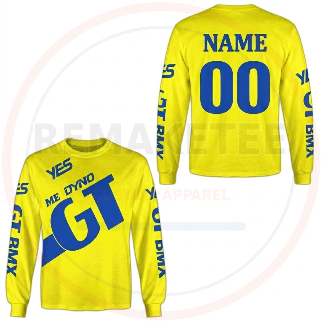 RemakeTee GT Custom Vintage Retro BMX Racing Jersey 914