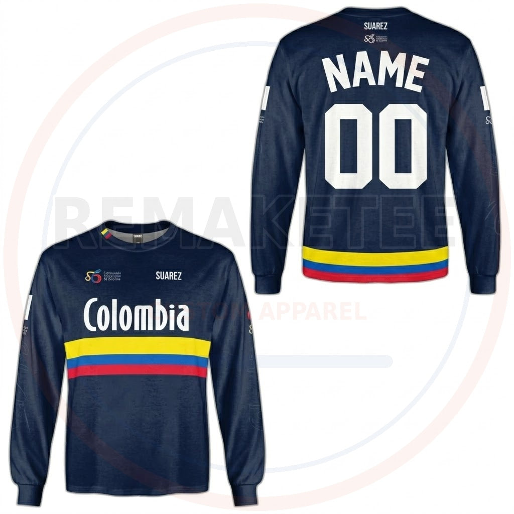 RemakeTee Colombia Custom Vintage Retro BMX Racing Jersey 908
