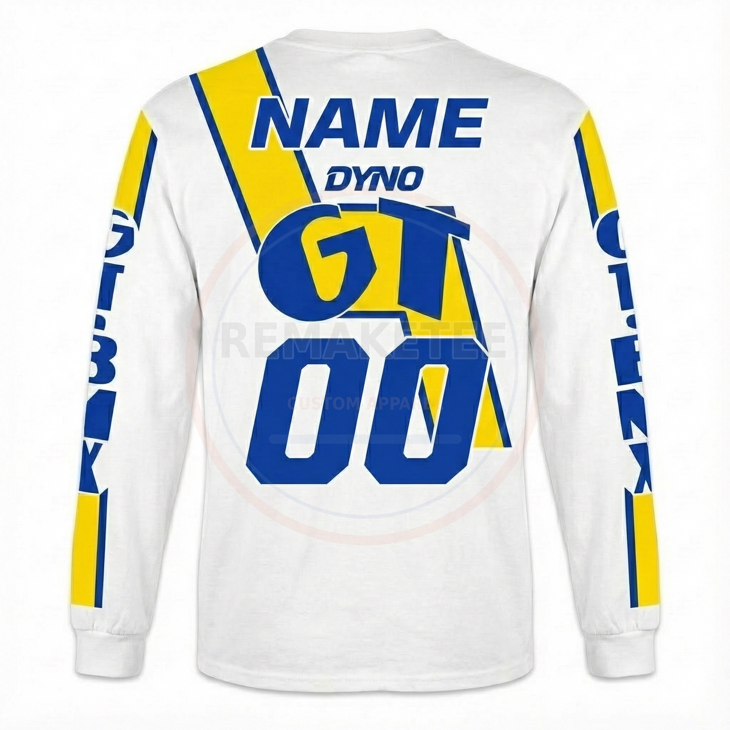 RemakeTee GT Custom Vintage Retro BMX Racing Jersey 180