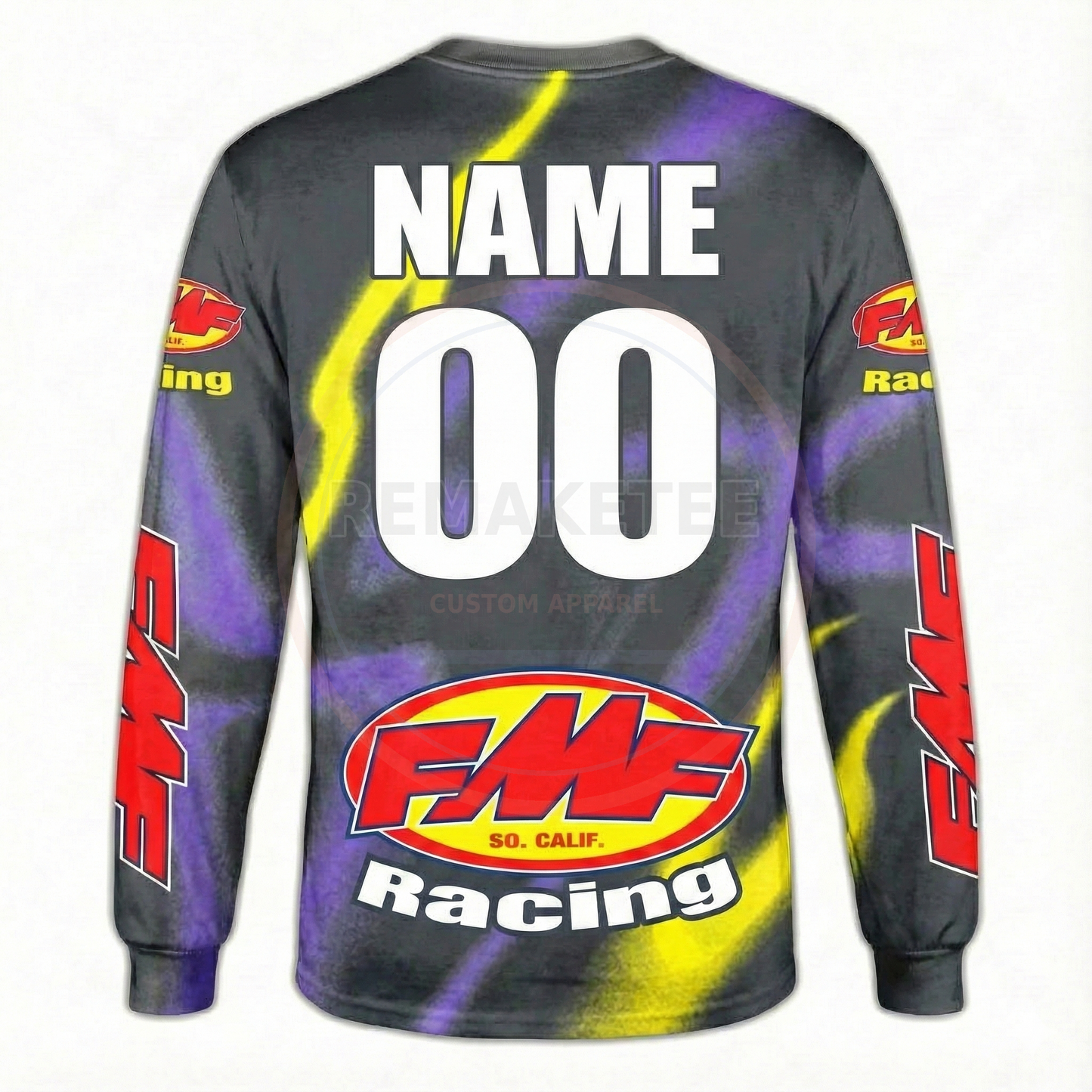 RemakeTee FMF Custom Vintage Retro BMX Racing Jersey 304