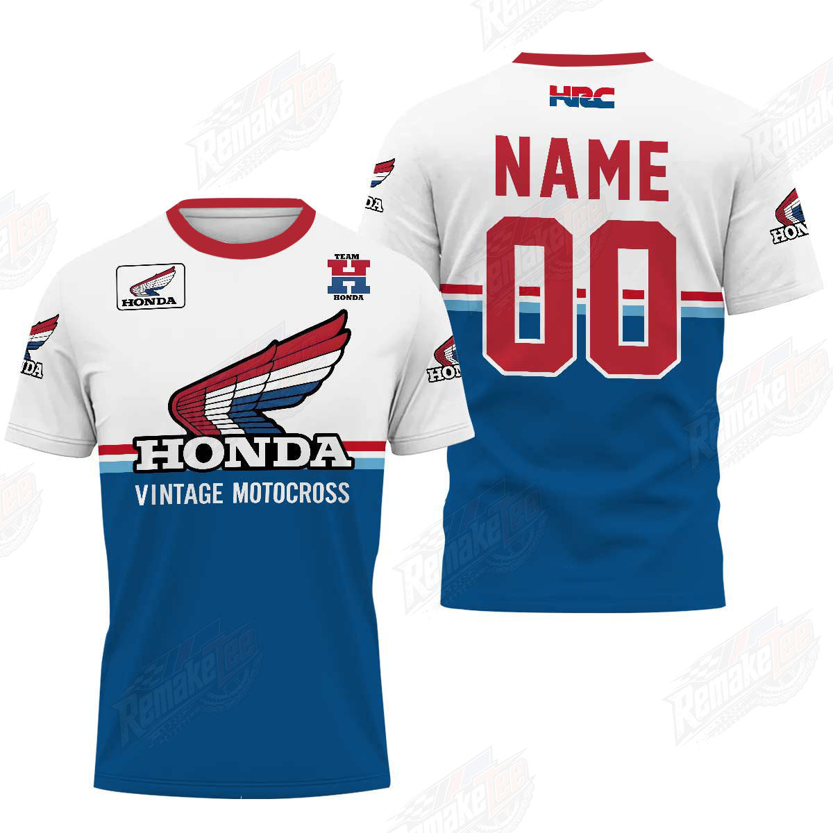 Honda #239 vintage VMX racing jersey - alternate product view