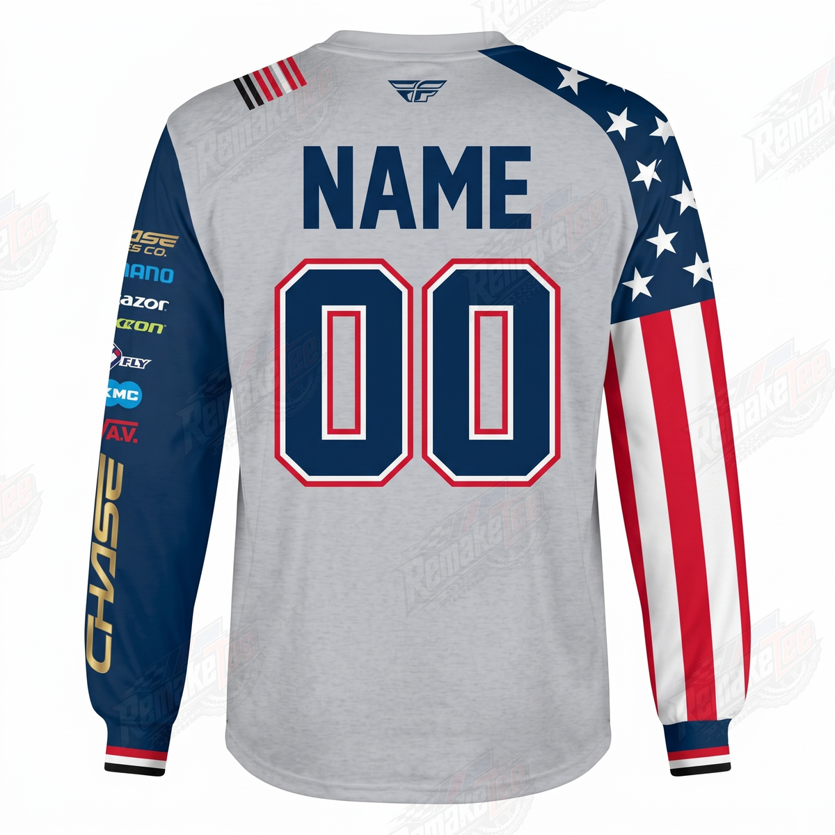 RemakeTee Chase Bikes Co Shimano Tioga Custom Vintage Retro BMX Racing Jersey 1572