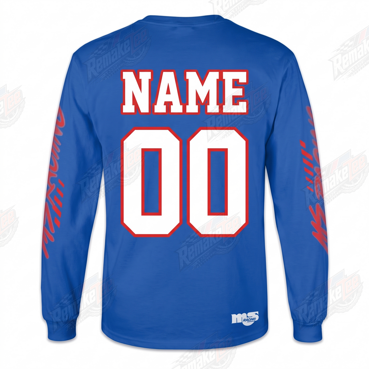 MS Racing Honda vintage VMX racing jersey - alternate product view