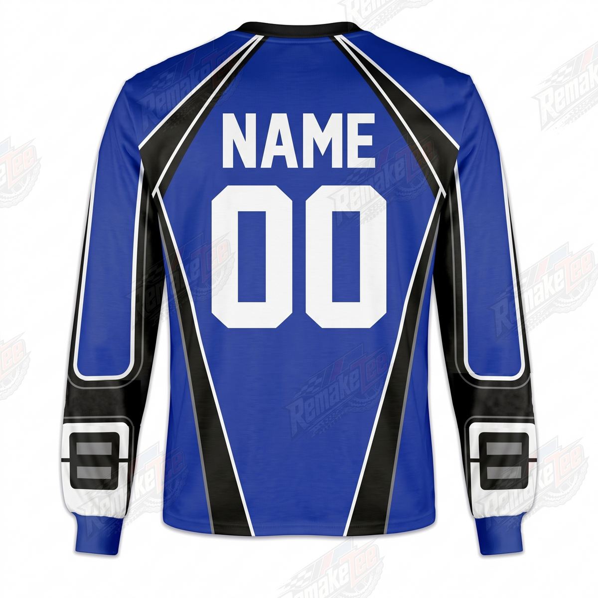 Shift Blue Black Racing vintage VMX racing jersey - alternate product view