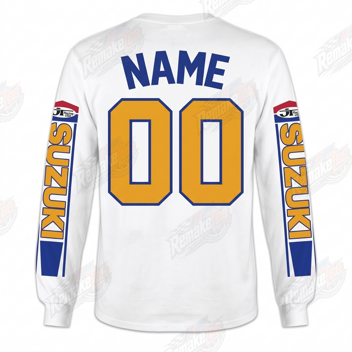 Suzuki JT Racing USA Wrangler vintage VMX racing jersey - alternate product view