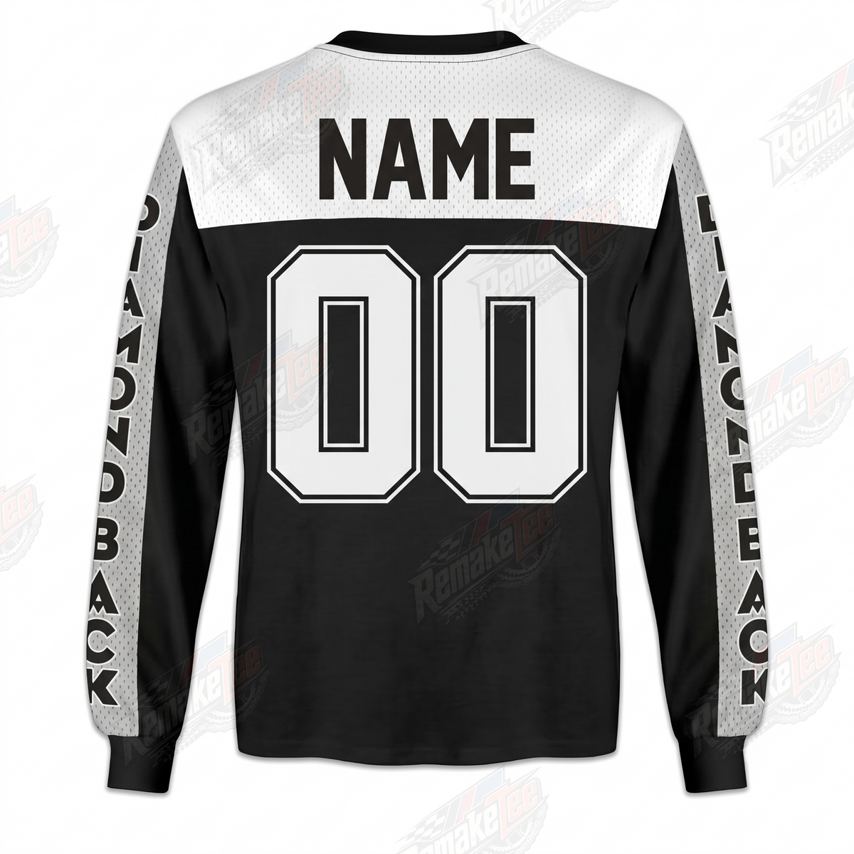 Track Stars B BMX Diamond vintage BMX racing jersey - alternate product view