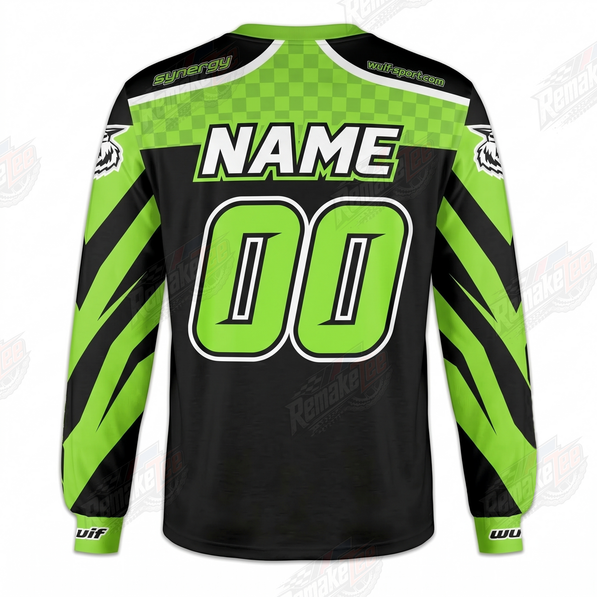 Wulf Synergy vintage VMX racing jersey - alternate product view