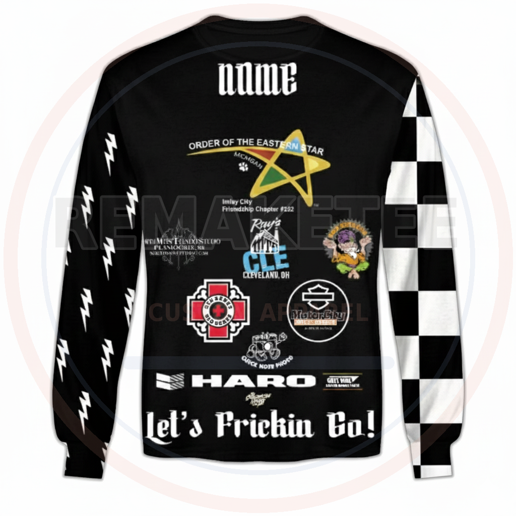 RemakeTee Heavy Pedals Custom Vintage Retro BMX Racing Jersey 154