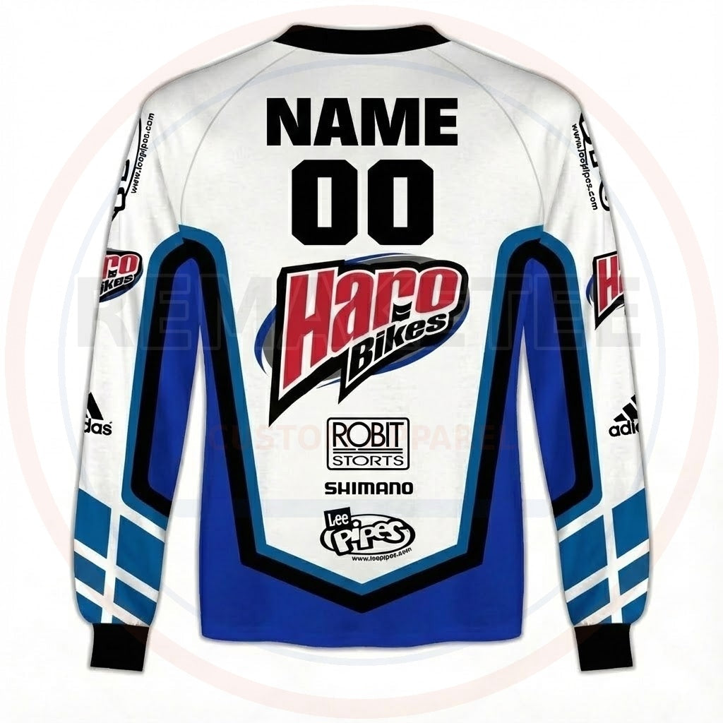 RemakeTee Haro Custom Vintage Retro BMX Racing Jersey 338