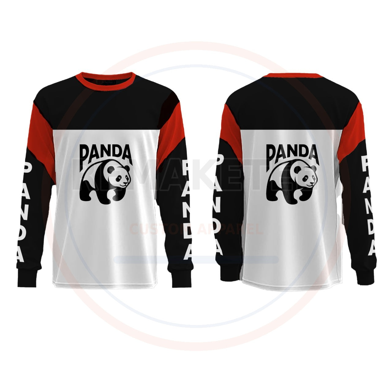 RemakeTee Panda Custom Vintage Retro BMX Racing Jersey 056