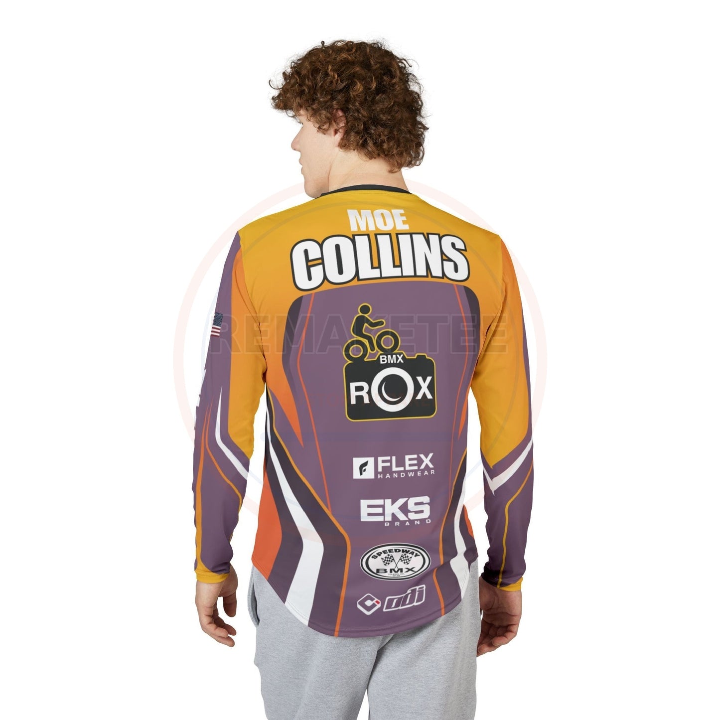 RemakeTee Custom Vintage Retro BMX Racing Jersey 062