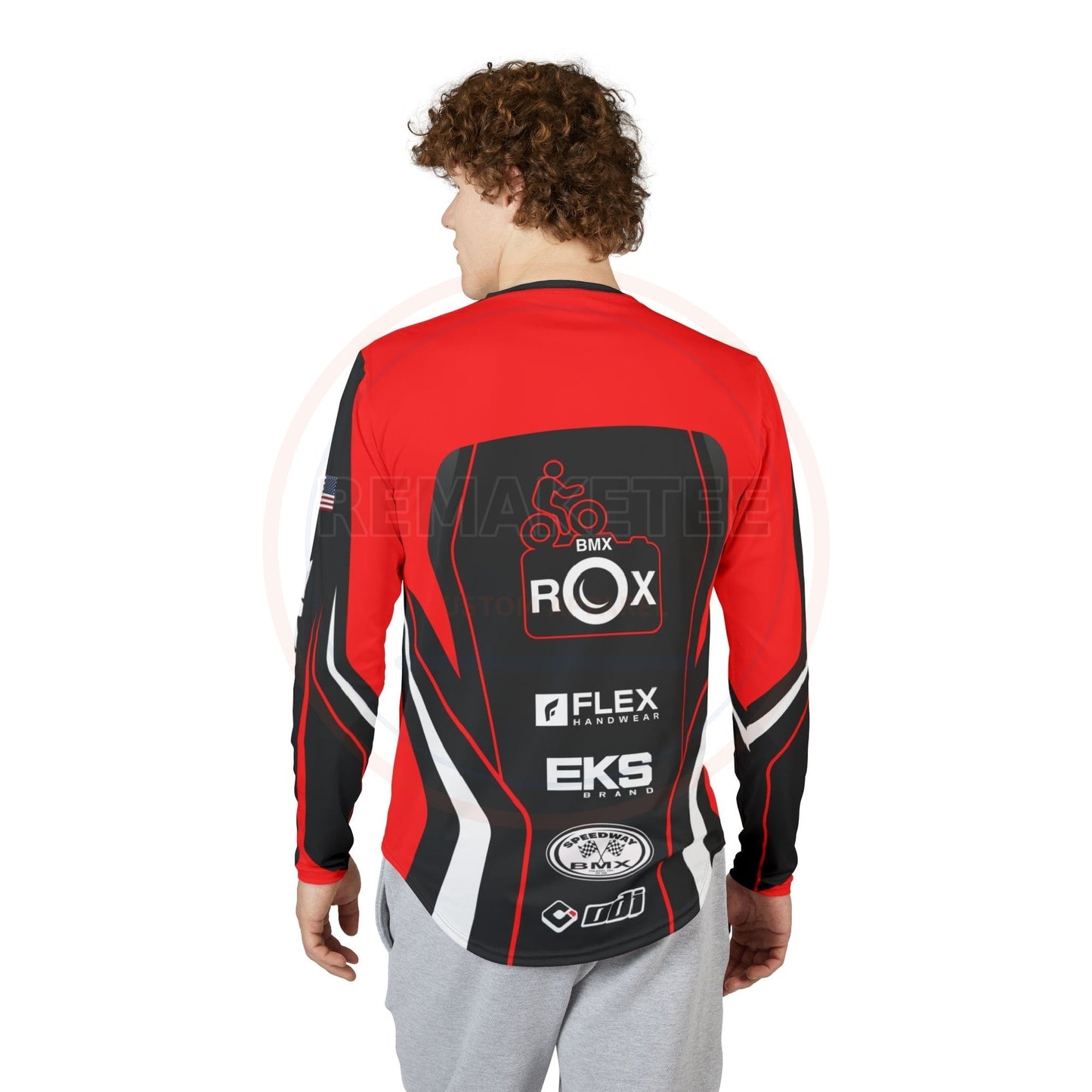 RemakeTee Custom Vintage Retro BMX Racing Jersey 064