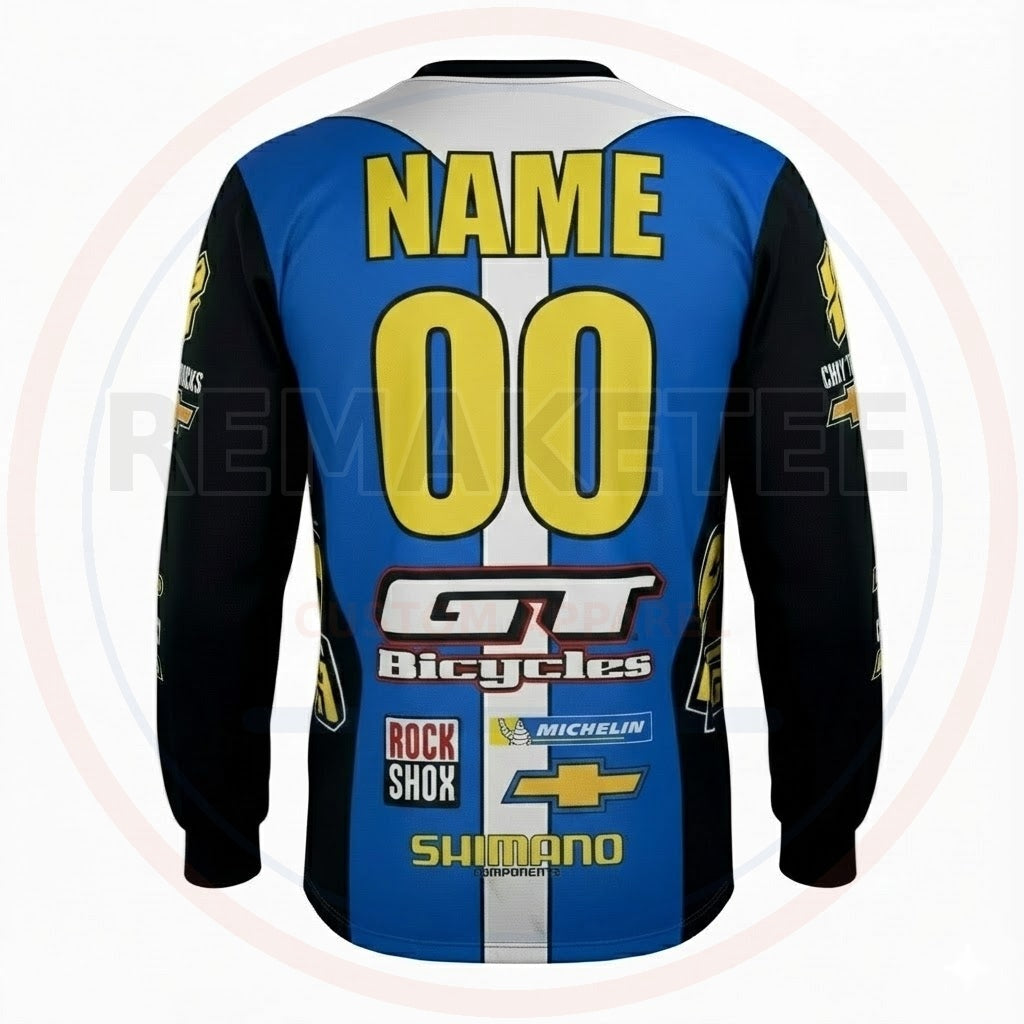 RemakeTee GT Custom Vintage Retro BMX Racing Jersey 188
