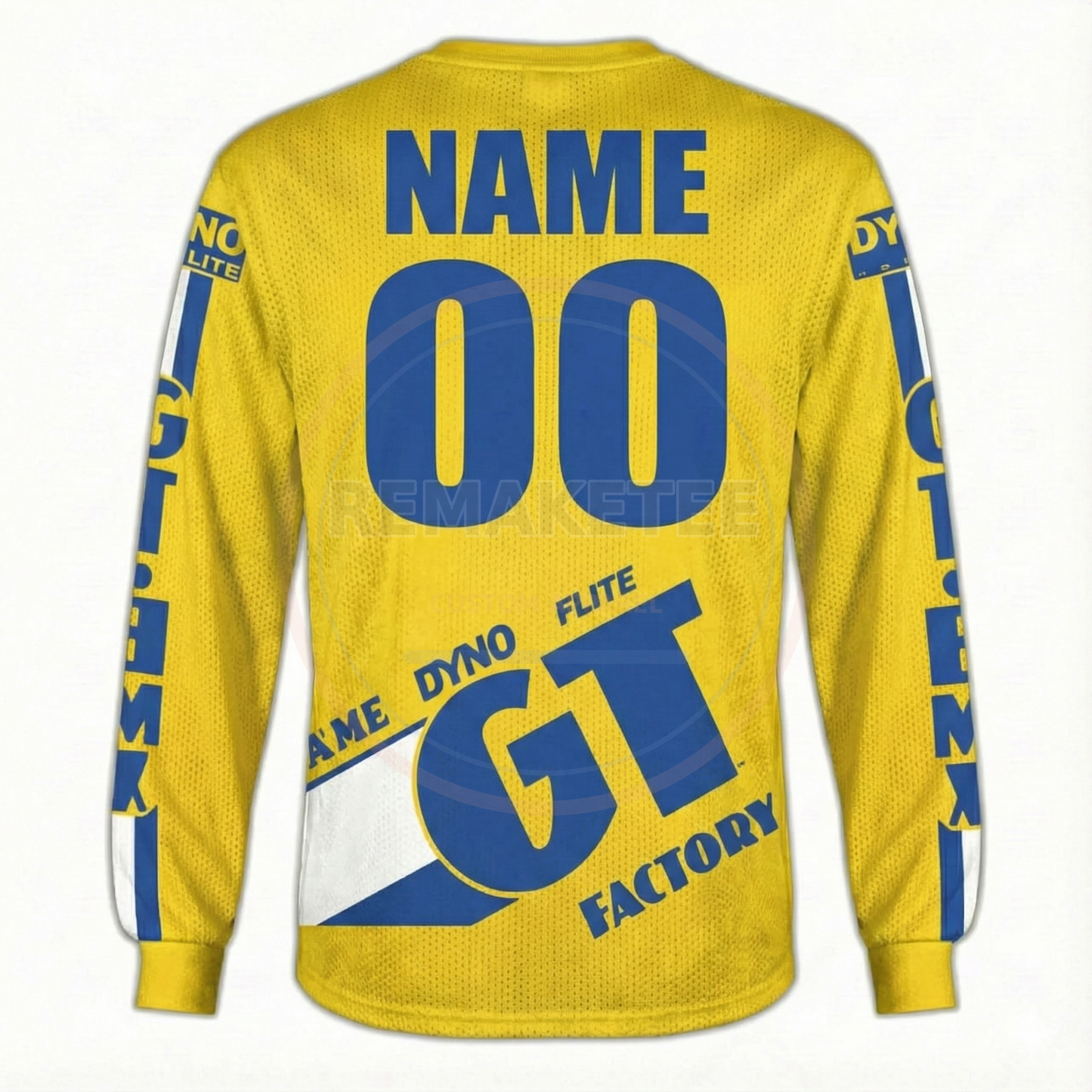 RemakeTee GT Custom Vintage Retro BMX Racing Jersey 199
