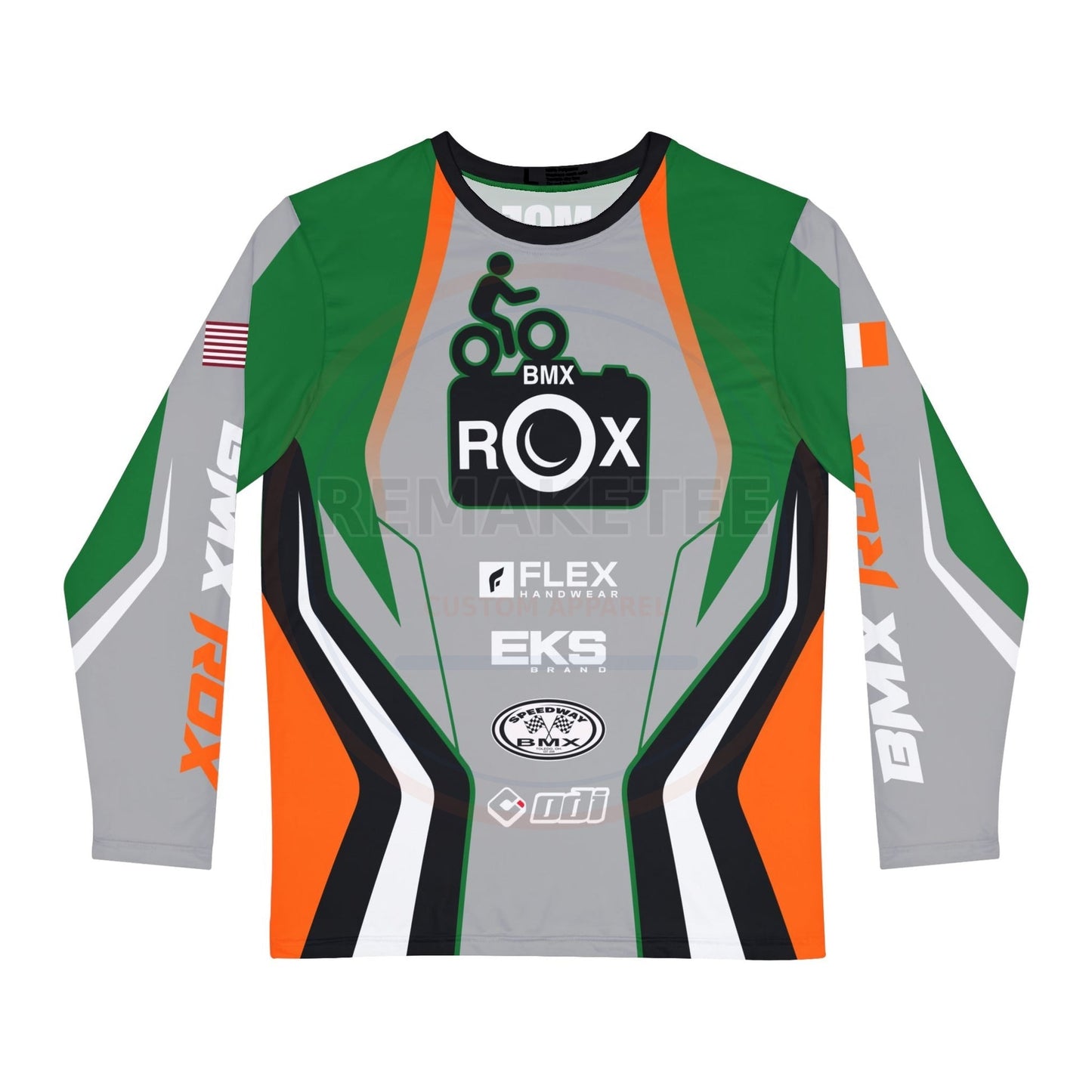 RemakeTee Custom Vintage Retro BMX Racing Jersey 058