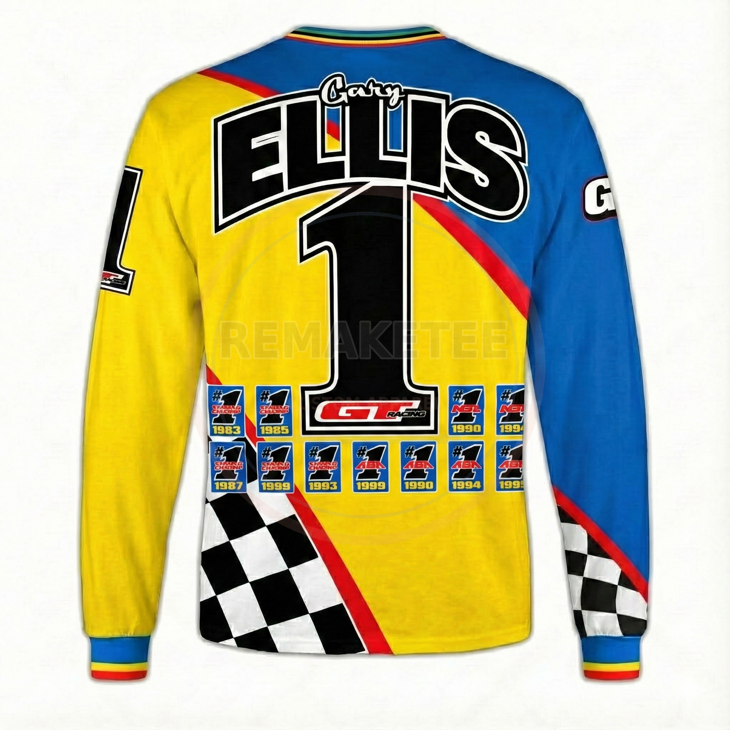 RemakeTee GT Custom Vintage Retro BMX Racing Jersey 183