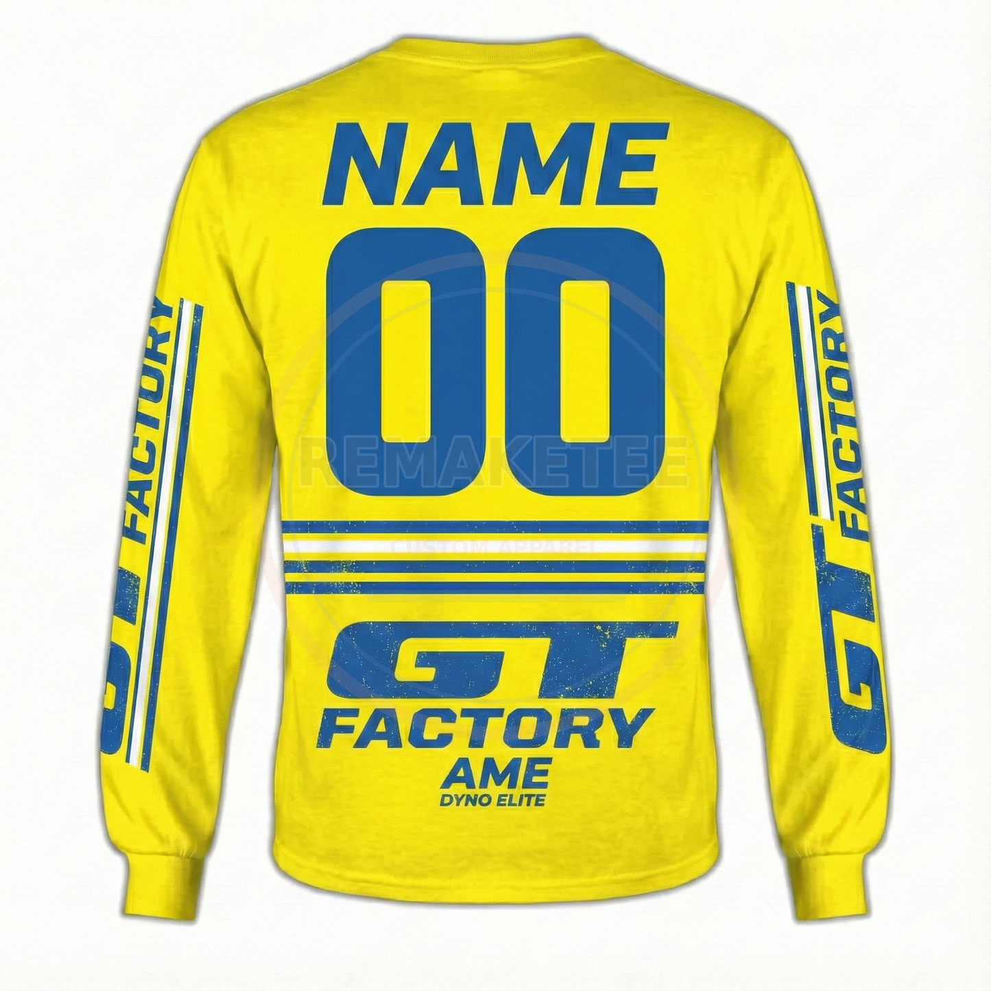 RemakeTee GT Custom Vintage Retro BMX Racing Jersey 200