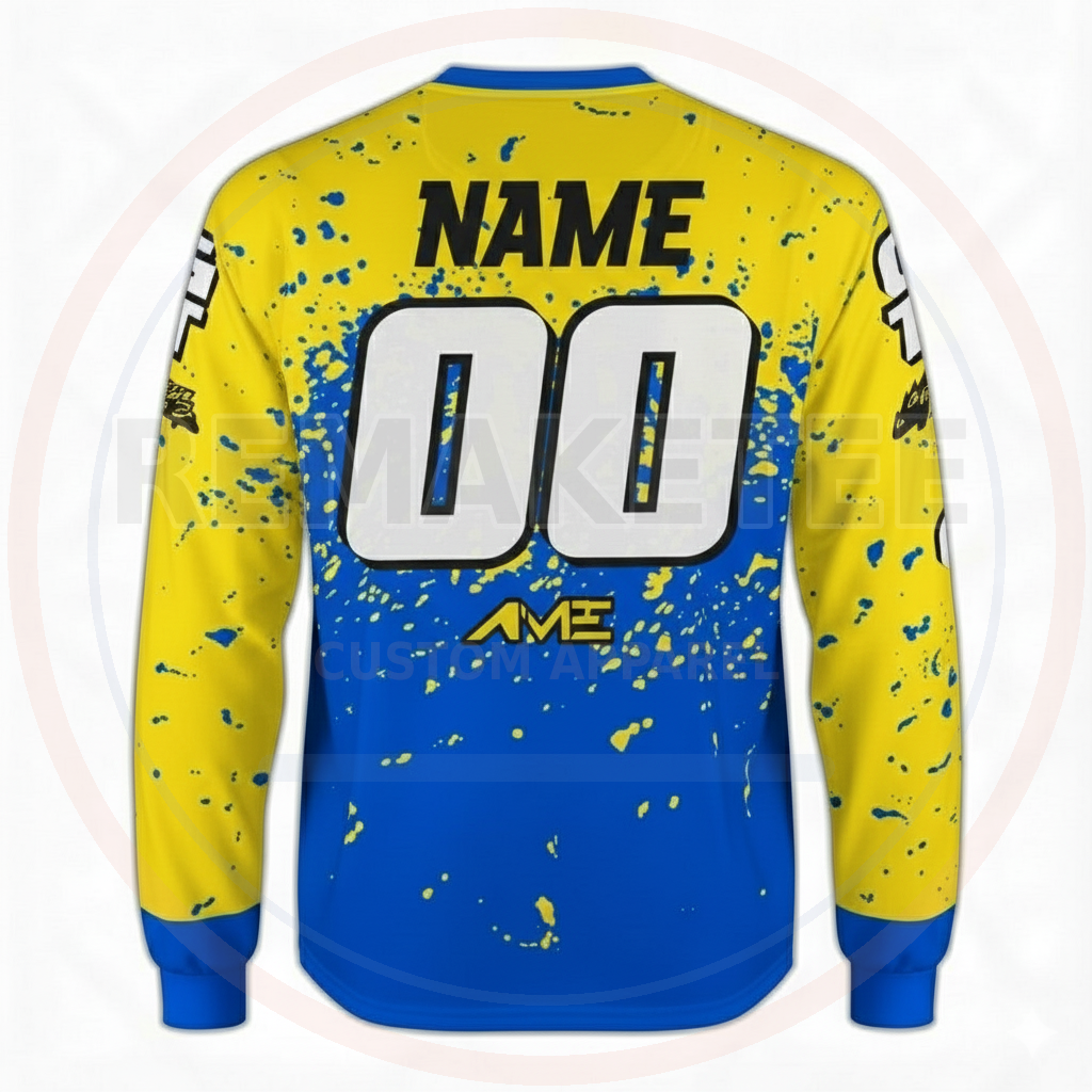 RemakeTee GT Custom Vintage Retro BMX Racing Jersey 173
