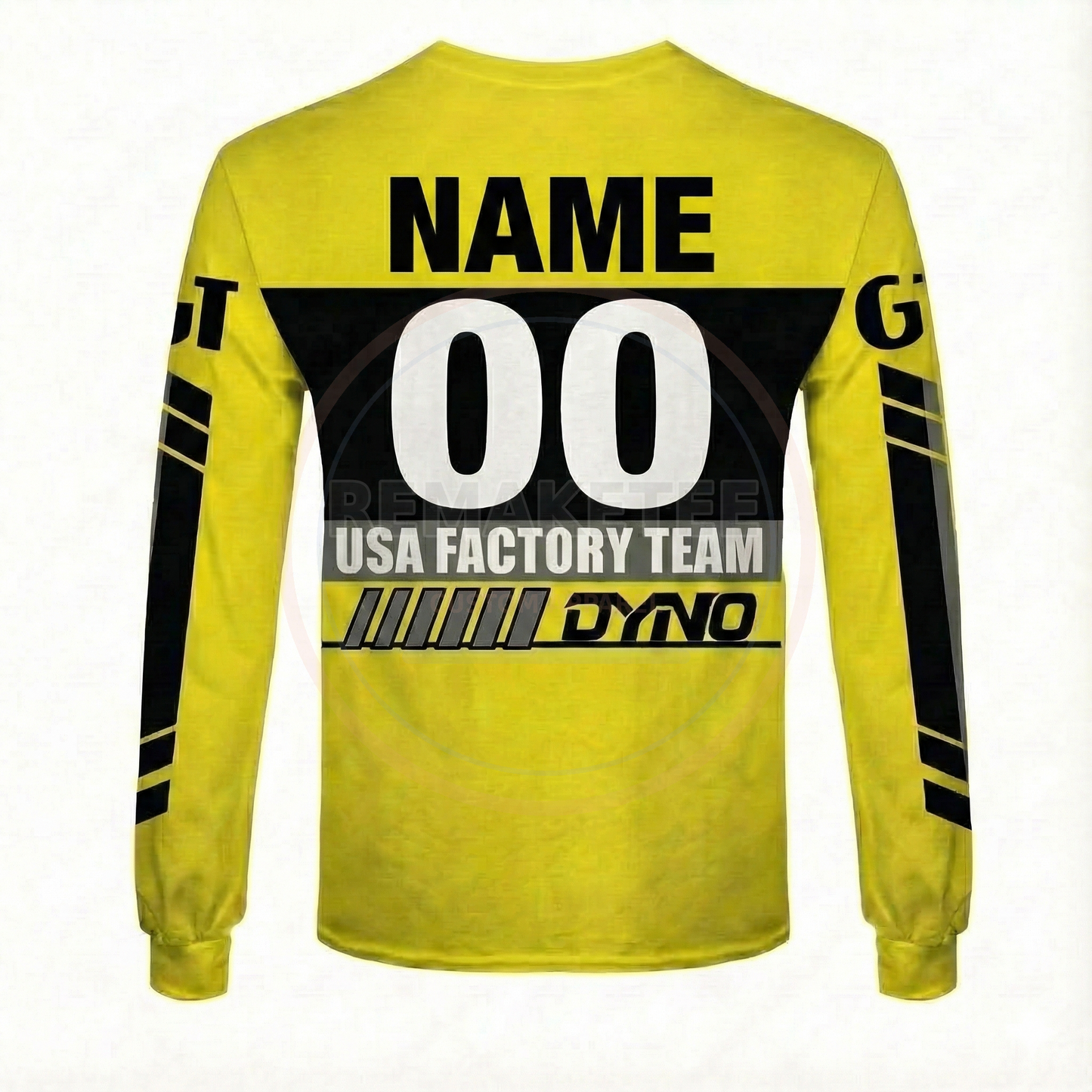 RemakeTee GT Custom Vintage Retro BMX Racing Jersey 163