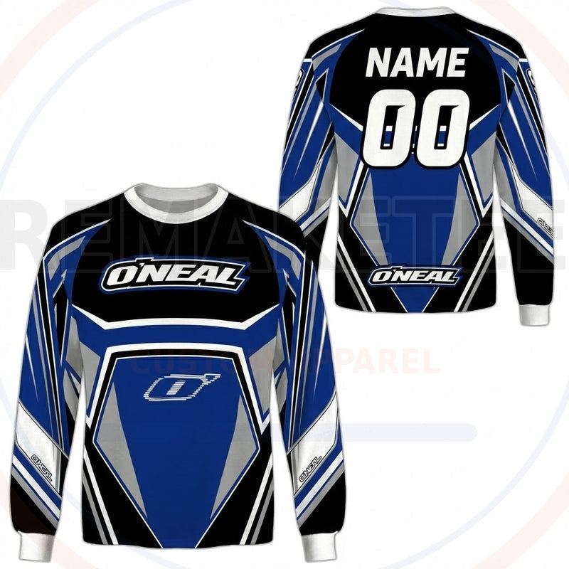 RemakeTee O'neal Custom Vintage Retro BMX Racing Jersey 433