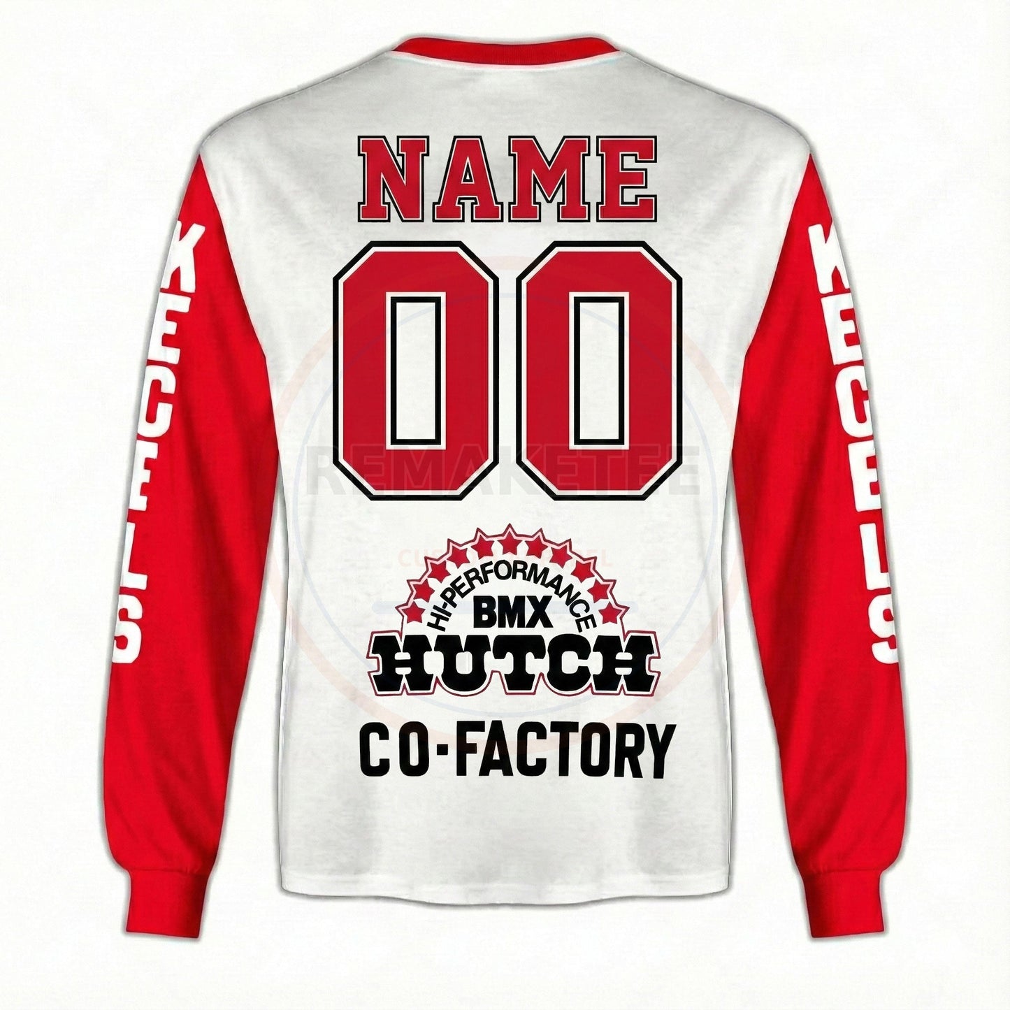 RemakeTee Hutch Custom Vintage Retro BMX Racing Jersey 191