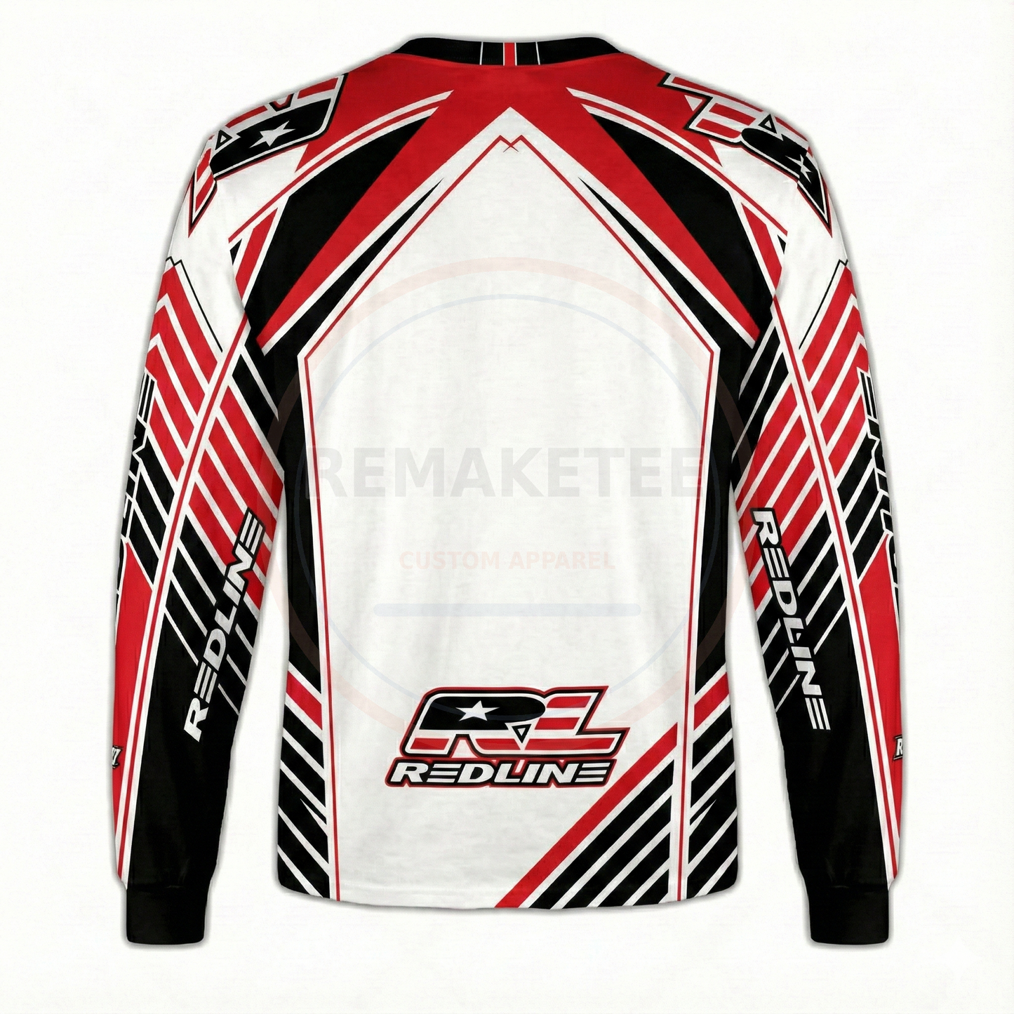 RemakeTee Redline Custom Vintage Retro BMX Racing Jersey 197
