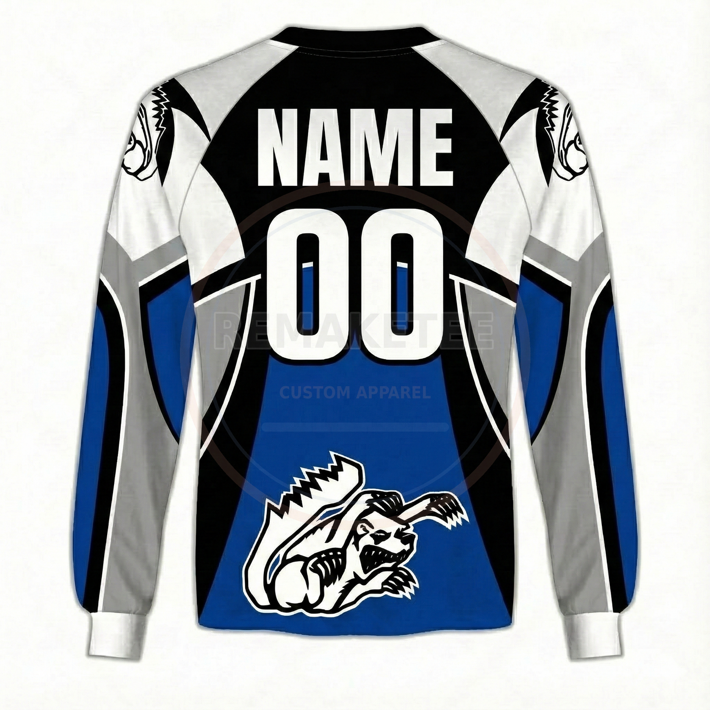 RemakeTee Mongoose Custom Vintage Retro BMX Racing Jersey 225