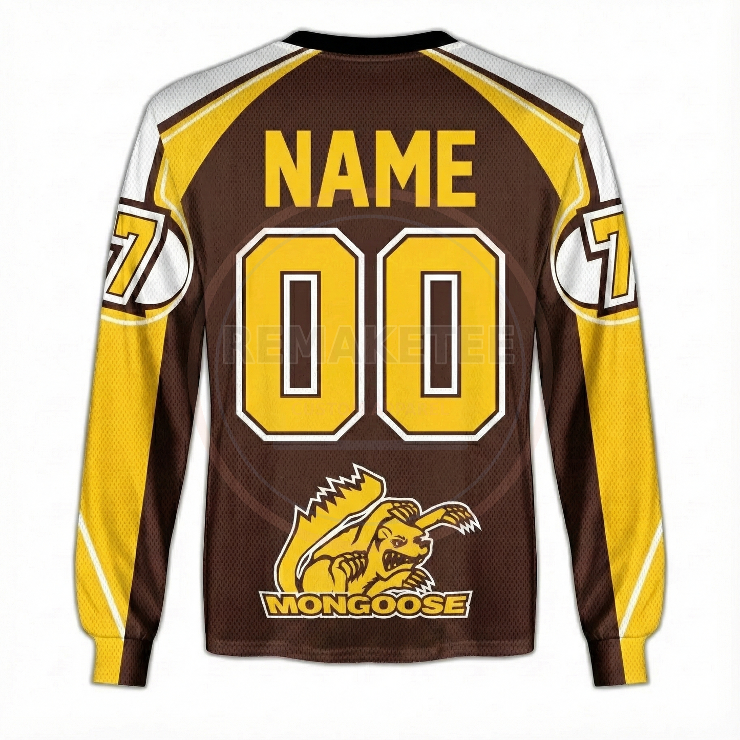 RemakeTee Mongoose Custom Vintage Retro BMX Racing Jersey 235