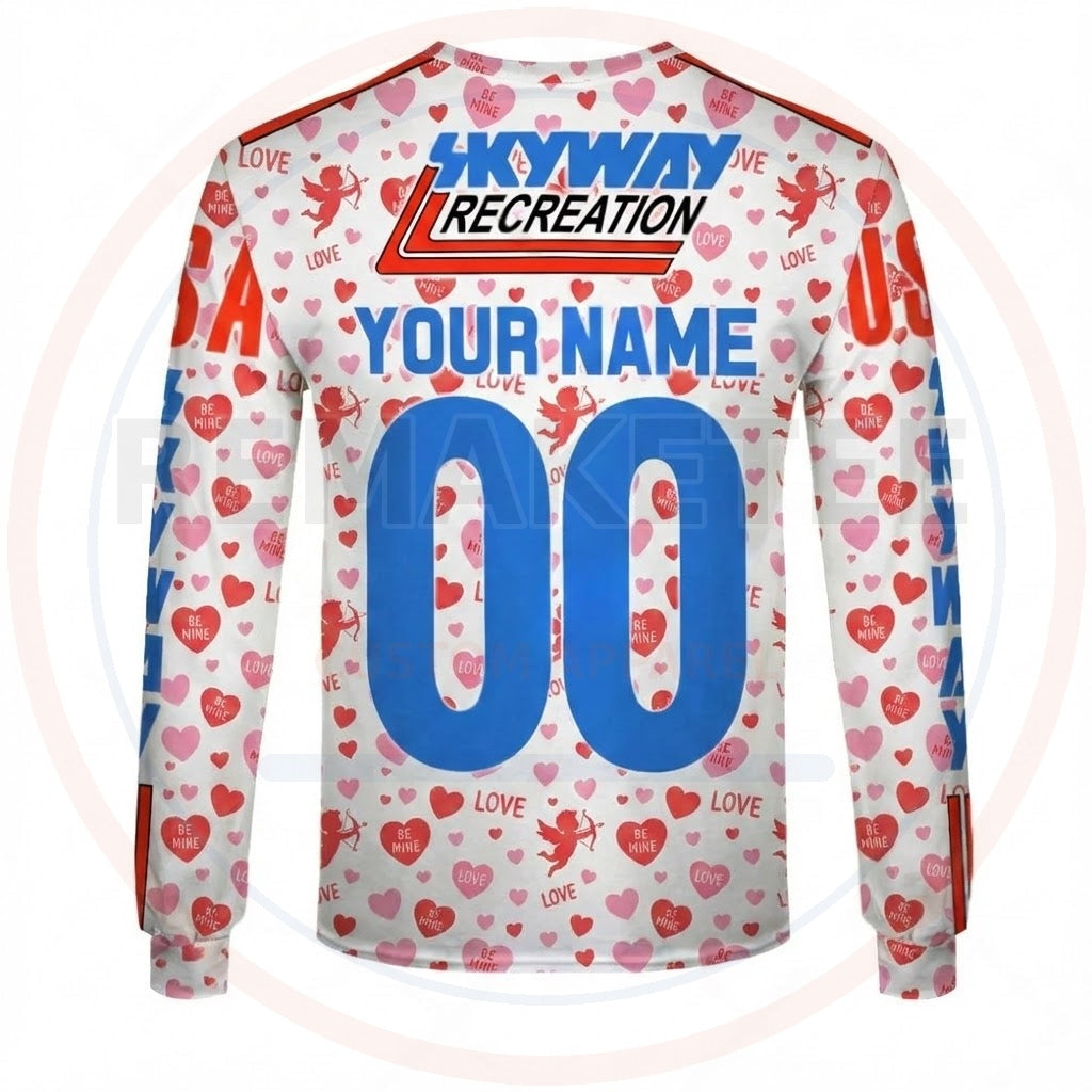 RemakeTee Skyway Custom Vintage Retro BMX Racing Jersey 348