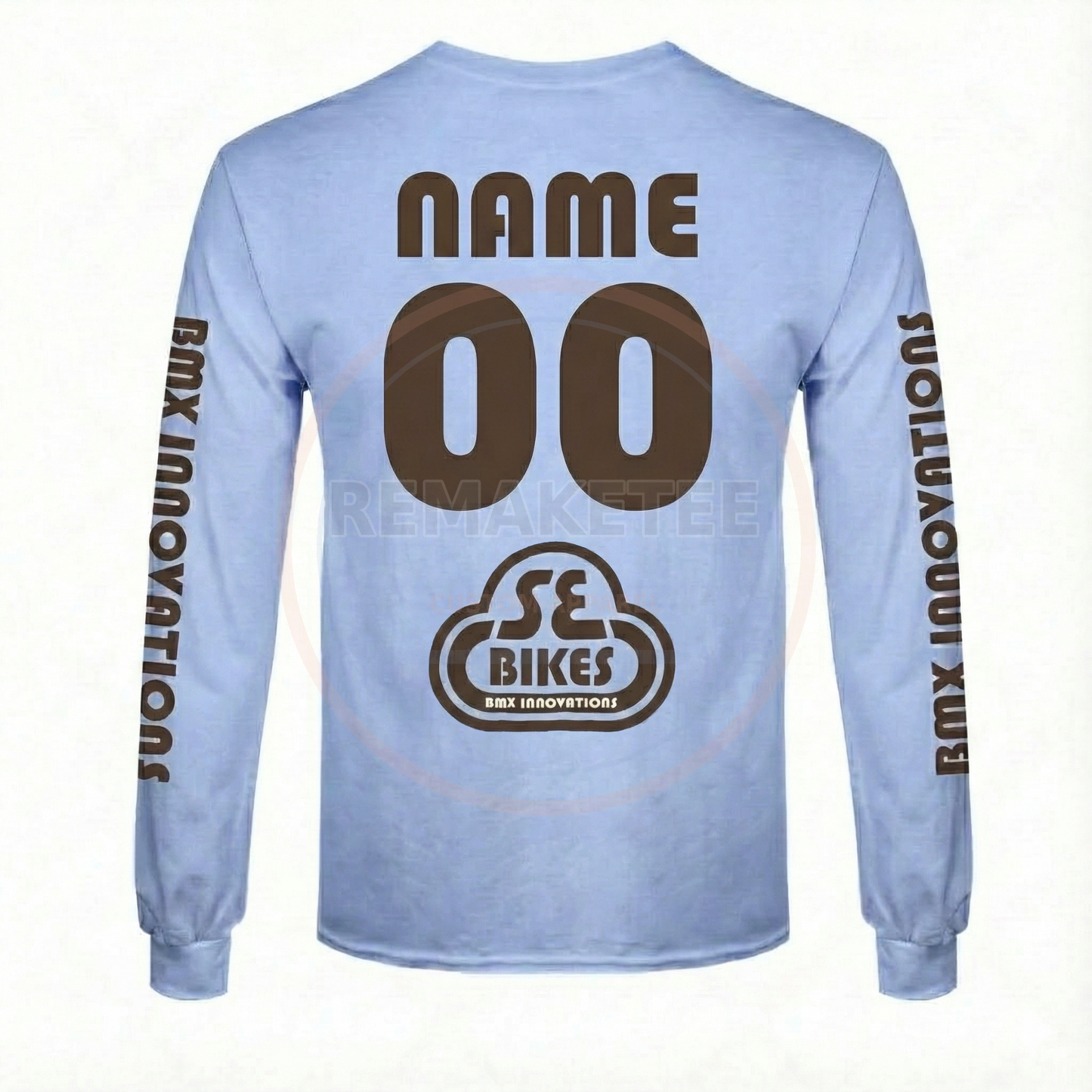 RemakeTee SE Custom Vintage Retro BMX Racing Jersey 146