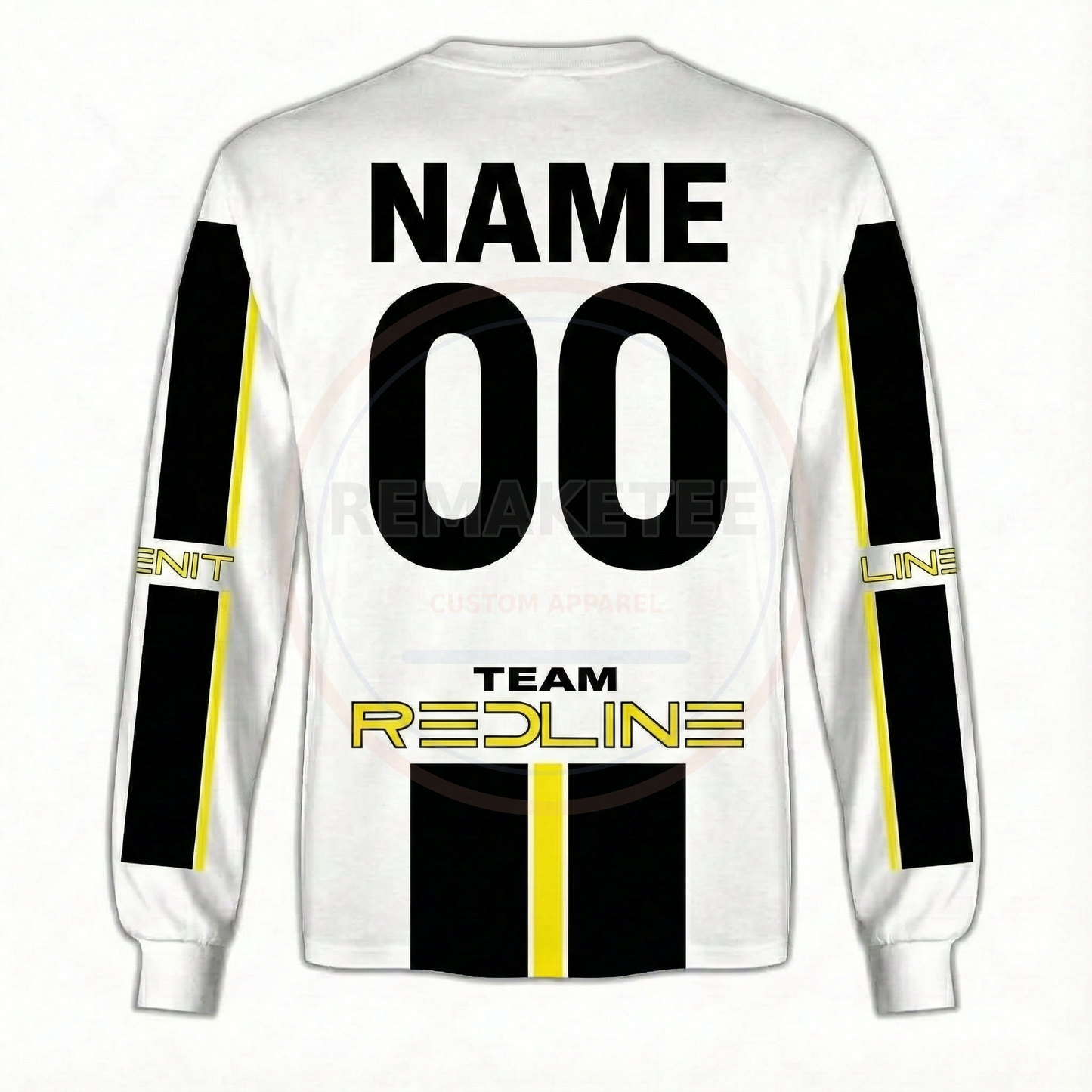 RemakeTee Redline Custom Vintage Retro BMX Racing Jersey 206