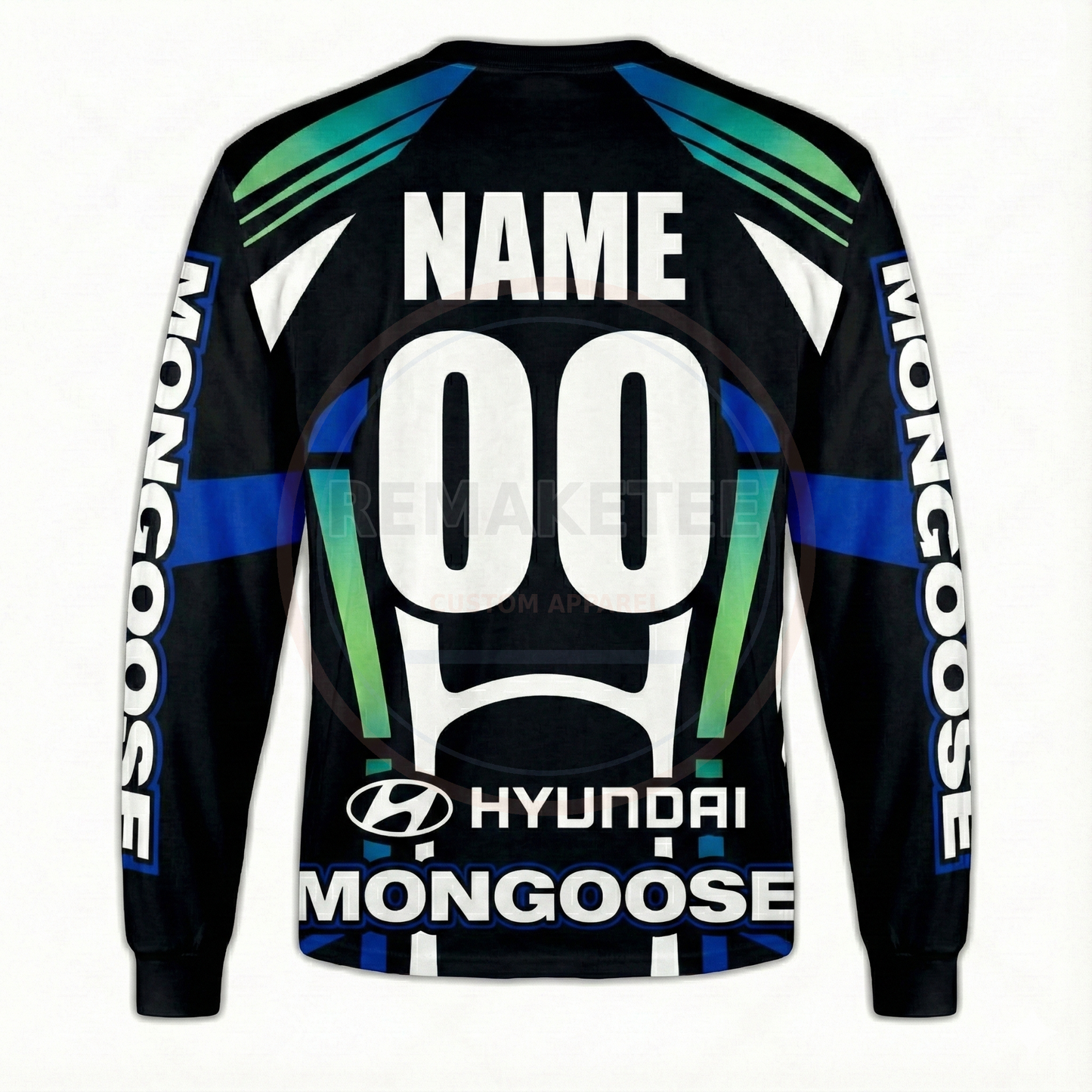 RemakeTee Mongoose Custom Vintage Retro BMX Racing Jersey 217
