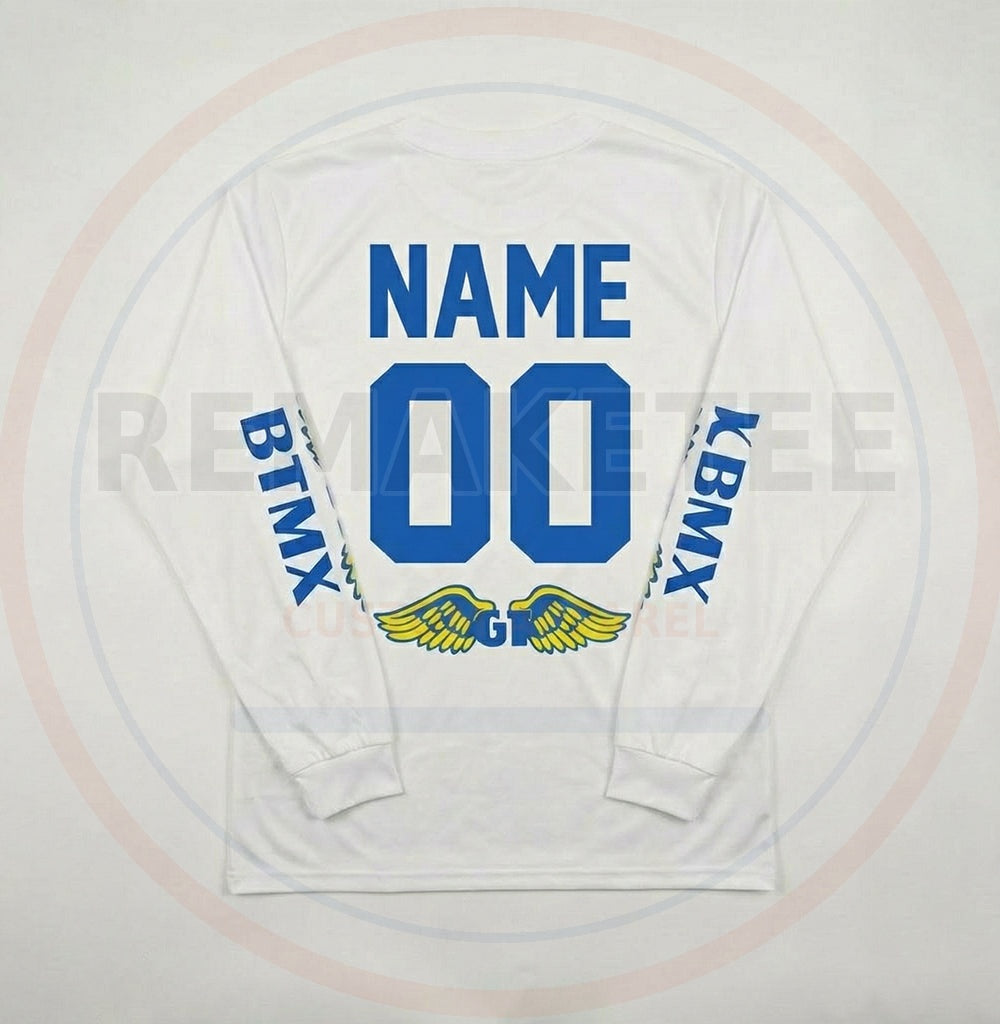 RemakeTee GT Custom Vintage Retro BMX Racing Jersey 164