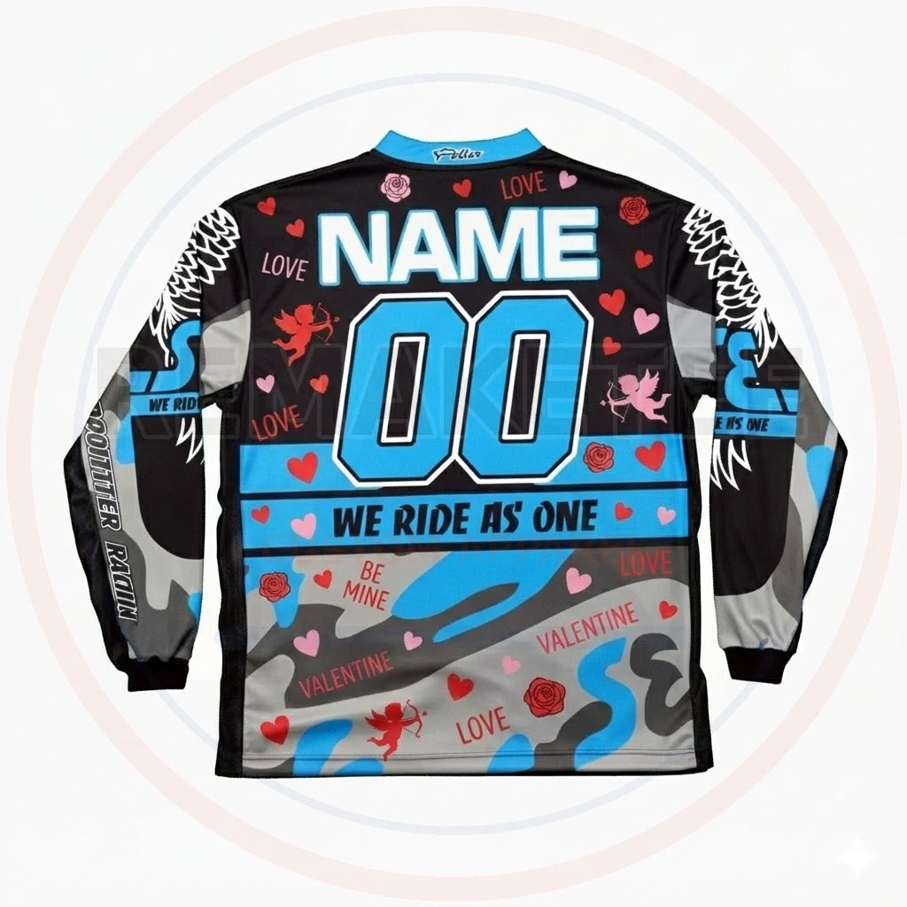 RemakeTee SE Custom Vintage Retro BMX Racing Jersey 367