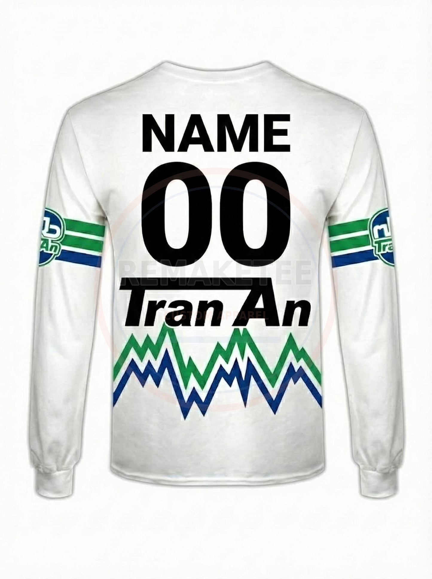 RemakeTee Tran An Custom Vintage Retro BMX Racing Jersey 161