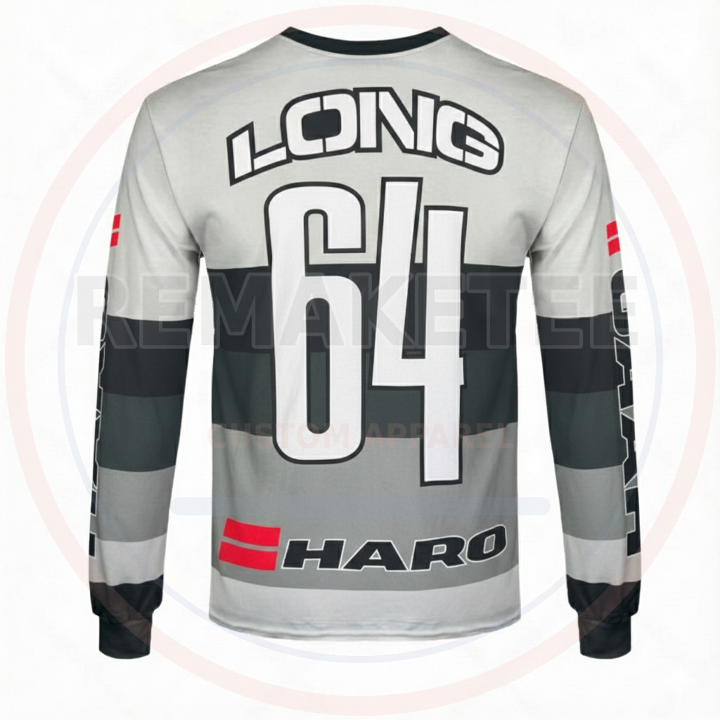 RemakeTee Haro Custom Vintage Retro BMX Racing Jersey 153