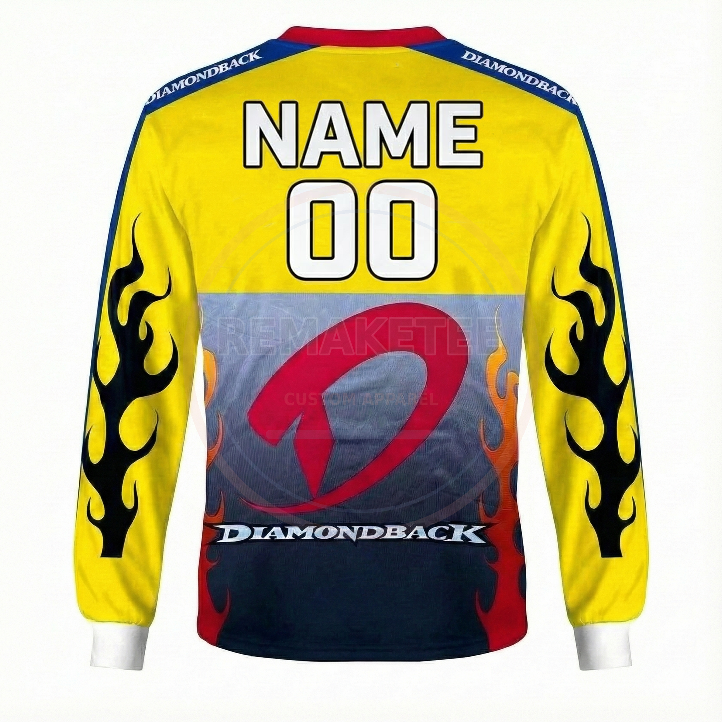 RemakeTee Diamond Back Custom Vintage Retro BMX Racing Jersey 177