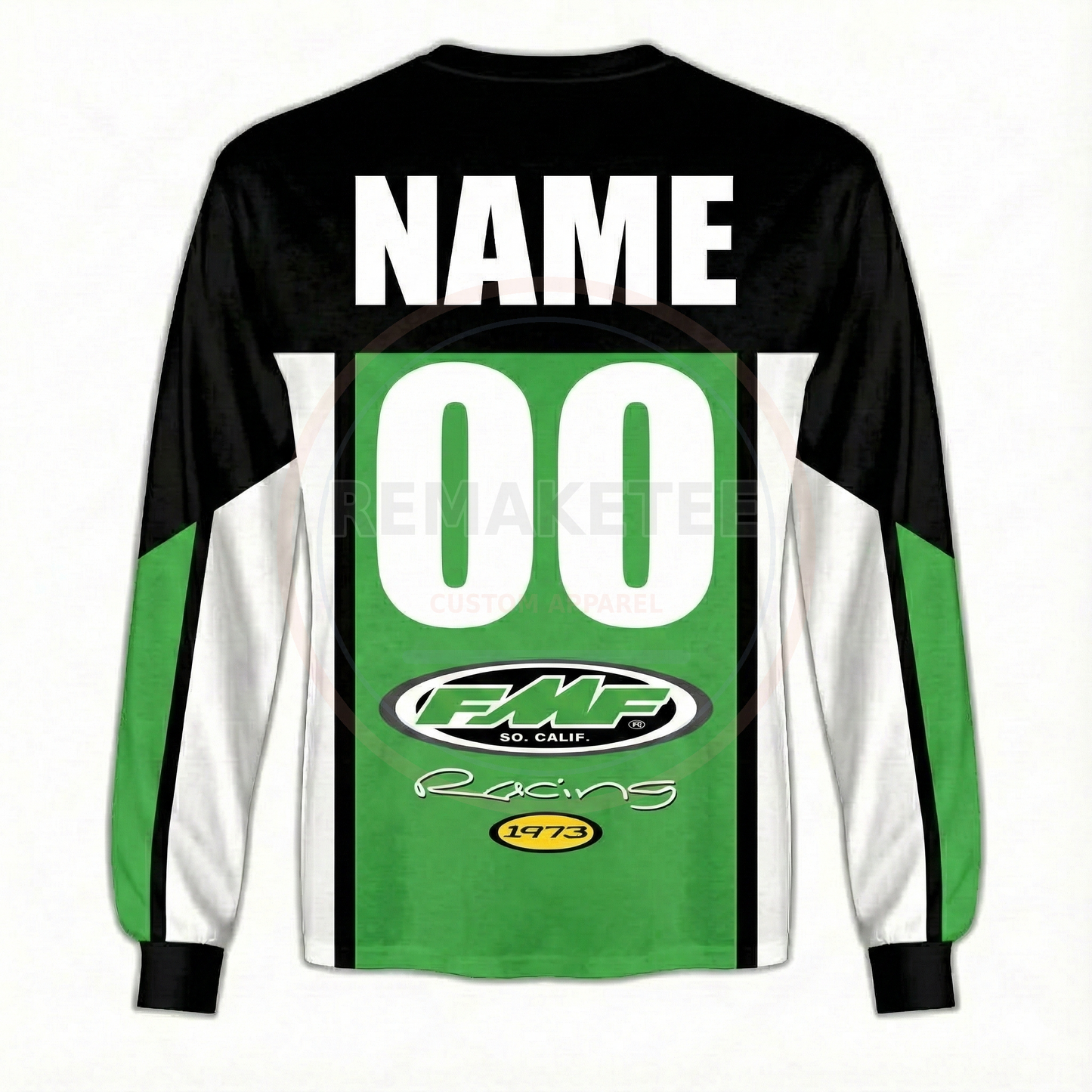 RemakeTee FMF Custom Vintage Retro BMX Racing Jersey 302