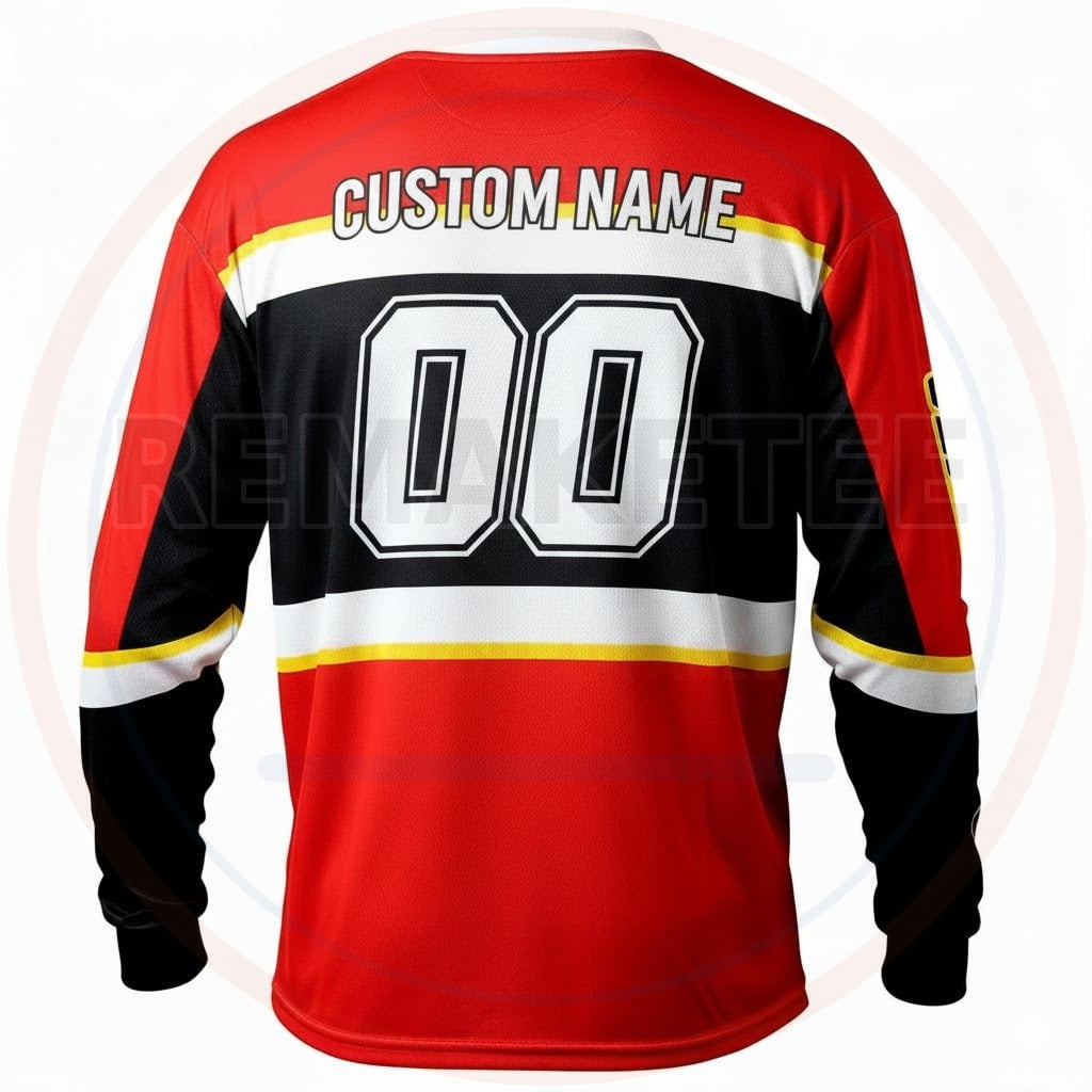 RemakeTee Free Agent Custom Vintage Retro BMX Racing Jersey 017