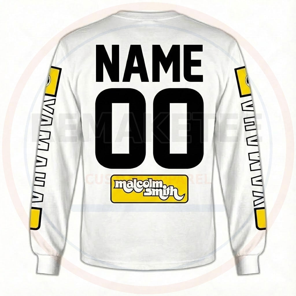RemakeTee Yamaha Custom Vintage Retro BMX Racing Jersey 323